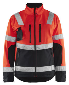 Mynd af BLÅKLÄDER Softshell jakki EN ISO 20471