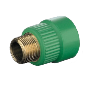 Mynd af PP-R Þétti Nippiltengi 20mm x 1/2"