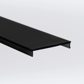 Mynd af Ljóshlíf Q-line Flat Black