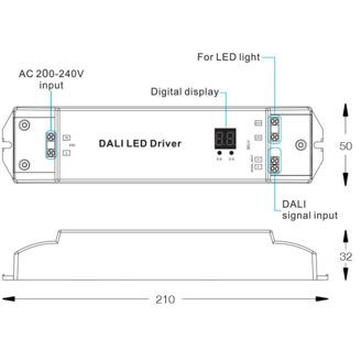 Mynd af Spennir DALI DT6 24VDC 50W