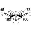 Mynd af Horn 90° á Techno 6001 braut