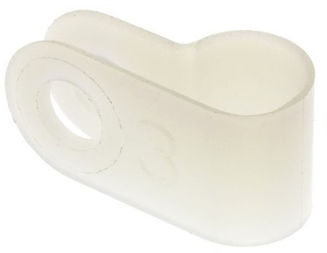 Mynd af P-klemma (strengfesti)  6,5mm