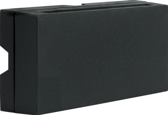 Mynd af Veggljós ÁF Edge LED 2x6W Sv.