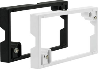 Mynd af Veggljós ÁF Edge LED 2x6W Hv.