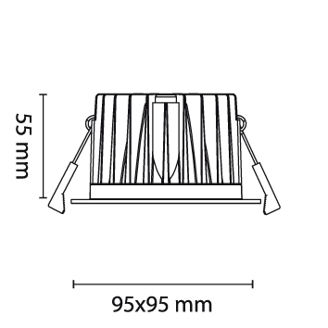 Mynd af Loftljós IF Tilo Soft 10W hv-m