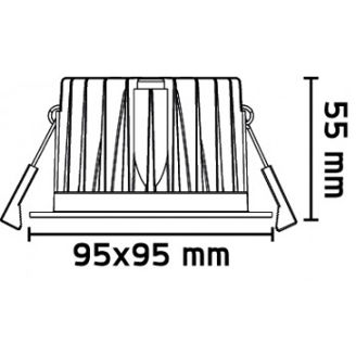 Mynd af Loftljós IF Tilo Soft 10W Sv-m