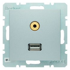 Mynd af Tengill USB/3,5mm S1 Ál