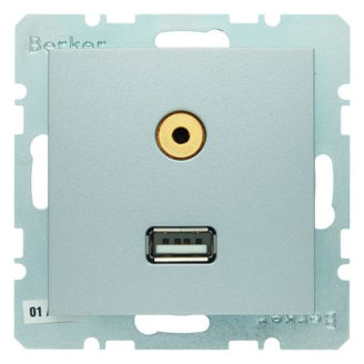 Mynd af Tengill USB/3,5mm S1 Ál