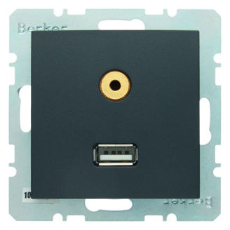 Mynd af Tengill USB/3,5mm S1 Sv.