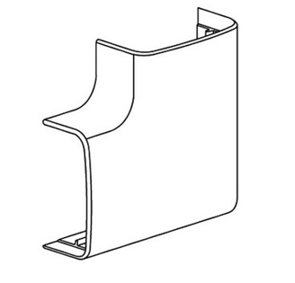 Mynd af Flathorn DMT plast 12x20mm