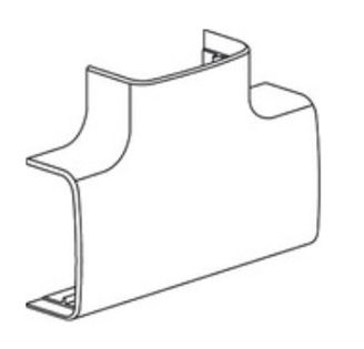 Mynd af T-greining DMT plast 18x45mm