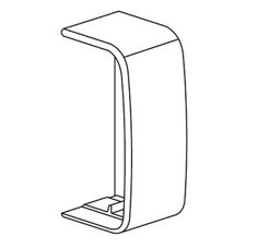 Mynd af Úthorn DMT plast 18x45mm