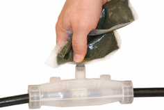 Mynd af Resinmúffa Ø36mm 4x25-50mm²
