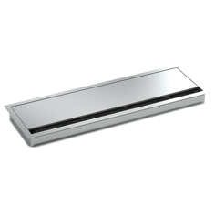 Mynd af Gegnumtak m/bursta Ál 360mm