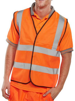 Mynd af Öryggisvesti "Hi Vis" EN ISO 20471