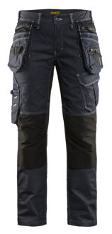 Mynd af BLÅKLÄDER Vinnubuxur dömu stretch