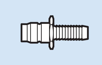 Mynd af Nippill Ergo15 1/2" 12.5mm Slöngutengi
