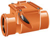 Mynd af PVC Einstefnuloki 160mm