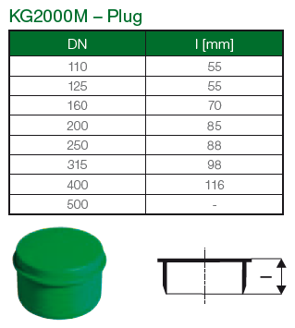 Mynd af KG2000 Lok 110mm
