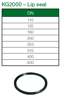 Mynd af KG2000 Gúmmíhringur DN 110