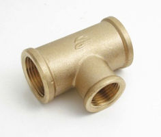 Mynd af Kopar Minnkunar Té   1 1/4"x3/4"x1 1/4"