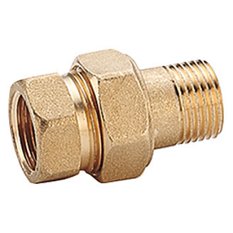 Mynd af Kopar Nippil-Union       3/8"