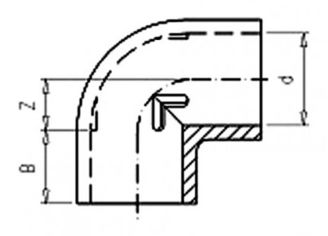 Mynd af PVC Lím Hné  63mm