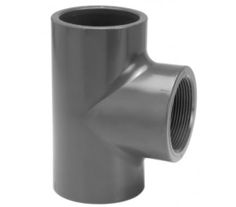 Mynd af PVC Lím Múffu Té 25mm x     3/4"