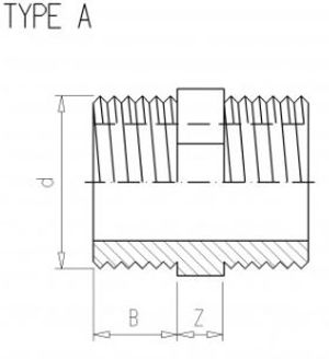 Mynd af PVC Lím Brjóstnippill     3/4" 