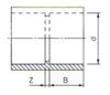 Mynd af PVC Lím Múffa 1 1/2"