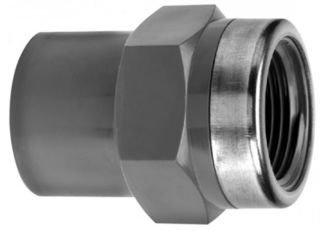 Mynd af PVC Lím Nippil Múffutengi m/Styrkingu 20 x      1/2" 