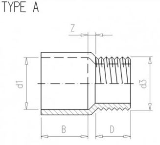 Mynd af PVC Lím Nippiltengi 110mm x 3" 