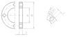 Mynd af PVC Lím Flangshringur  63mm