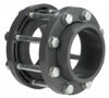 Mynd af PVC Lím Flangsasett m/Boltum 140mm