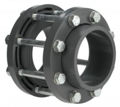 Mynd af PVC Lím Flangsasett m/Boltum 225mm