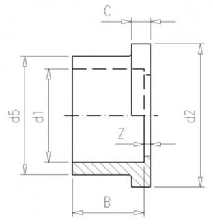 Mynd af PVC Lím Kraghulsa 110mm