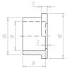 Mynd af PVC Lím Kraghulsa  32mm