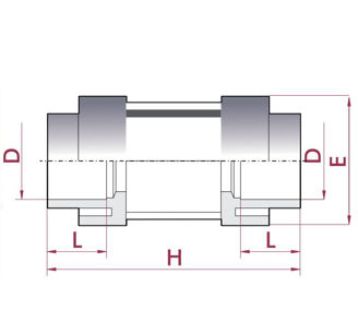 Mynd af PVC Sjóngler  63mm
