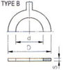 Mynd af PVC Lím Gúmmí Pakkning 250mm