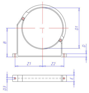 Mynd af Rörafesting 110mm