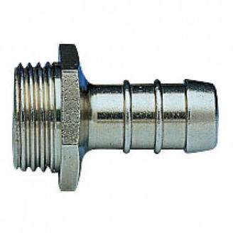 Mynd af Slöngutengi       1/4" x 10,5mm Króm