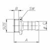 Mynd af Slöngutengi     3/4" x 18mm Króm