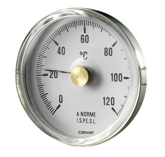 Mynd af Hitamælir áspenntur 0-120 °C - 61,8mm