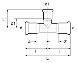 Mynd af Press Té Ryðfrítt  42 x 35 x 42 mm