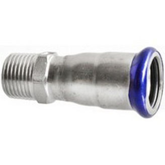Mynd af Press Nippil-Tengi Ryðfrítt 18mm x     3/4"