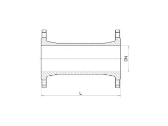 Mynd af Flangsframlenging DN 100 / 200mm