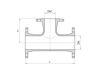 Mynd af Flangs Té DN 80