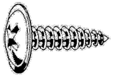 Mynd af Boddýskrúfa   4,2 X   13mm