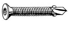 Mynd af Borskrúfa Torx   6,3 X   80mm