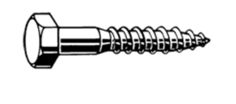 Mynd af Frönsk Skrúfa   8 X   30mm
